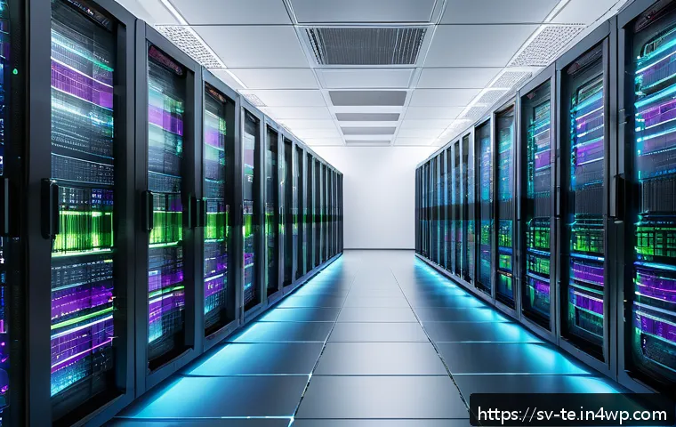 모델 컴파일 시 아키텍처 선택의 중요성 - A detailed illustration of a modern AI model compilation architecture in a high-tech server room set...